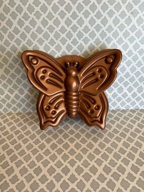 Nordic Ware Metallic Copper Butterfly Cake Pan